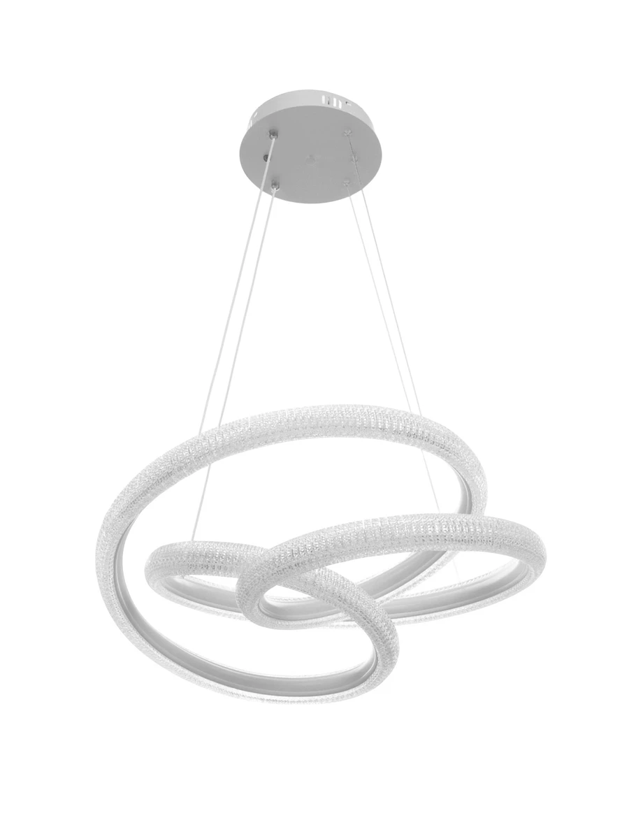 Люстра catrin 48 вт led 4000-6000к белая 51×53×12+120 см