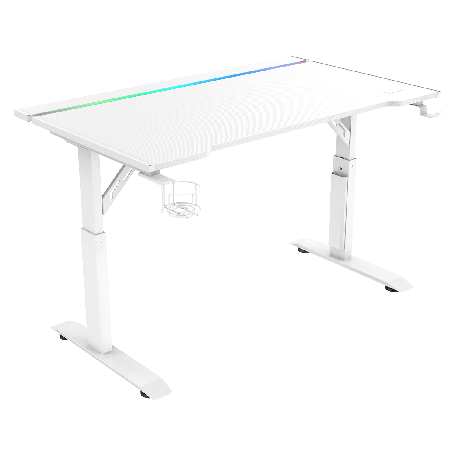 Стол компьютерный ZONE 51 RUNWAY 120 White